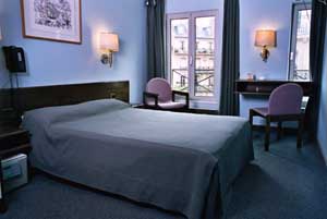 Large double with queen bed, and private facilities (bath and shower)